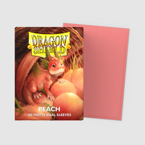 ドラゴンシールド DualMatte PEACH（100枚入）