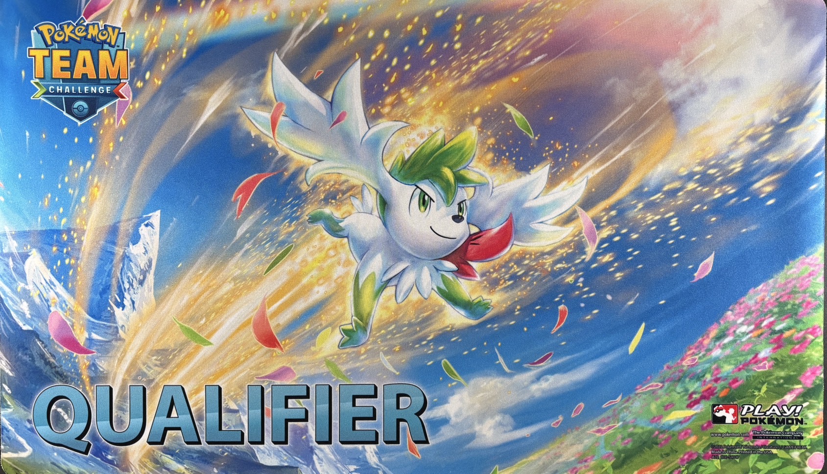 【プレイマット】シェイミ(TEAM CHALLENGE QUALIFIER)