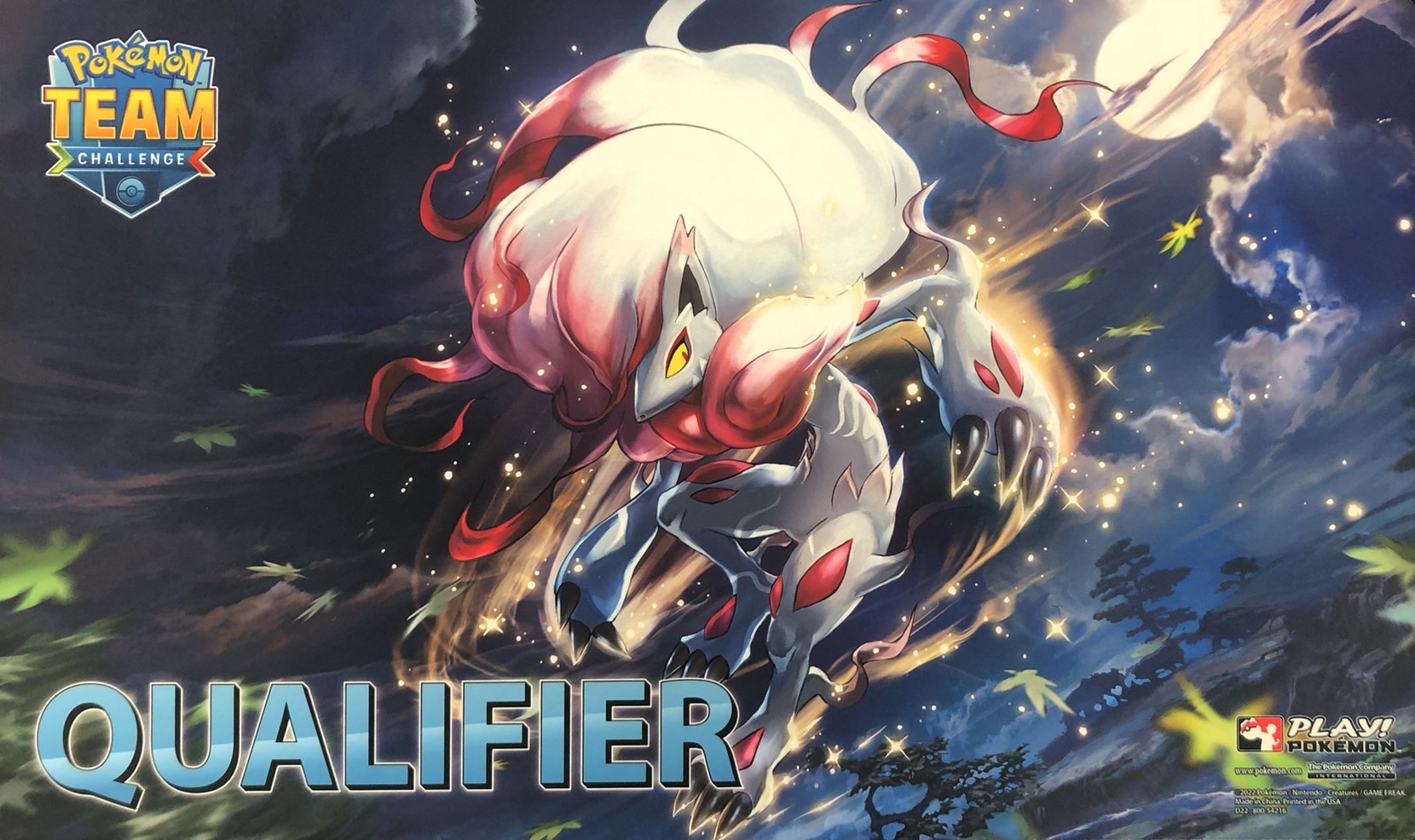 【プレイマット】TEAM CHALLENGE QUALIFER ヒスイゾロアーク